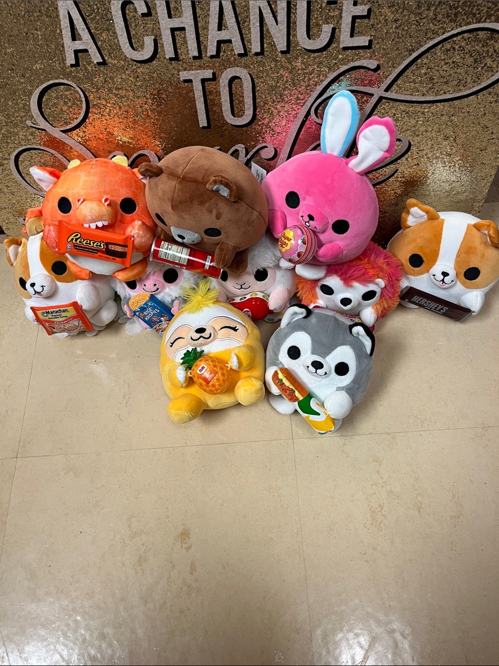 Bundle of 10‎ ZURU Snackles 5-inch plush toys